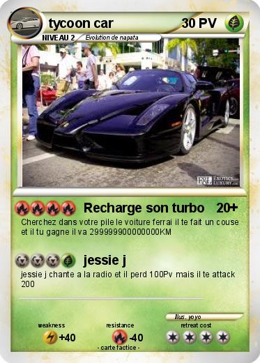 Pokemon tycoon car