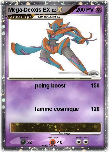 Pokemon Mega-Deoxis EX
