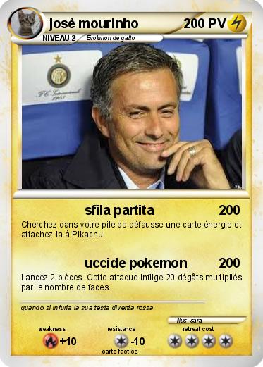 Pokemon josè mourinho