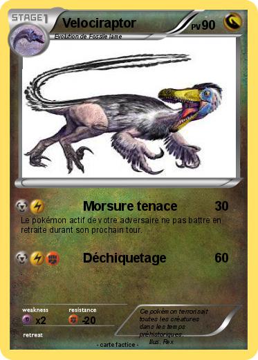Pokemon Velociraptor