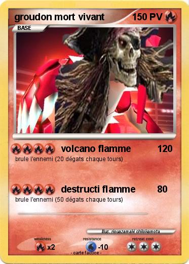 Pokemon groudon mort vivant