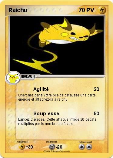 Pokemon Raichu
