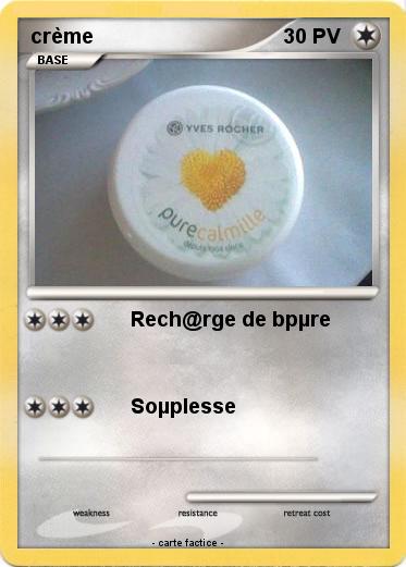 Pokemon crème