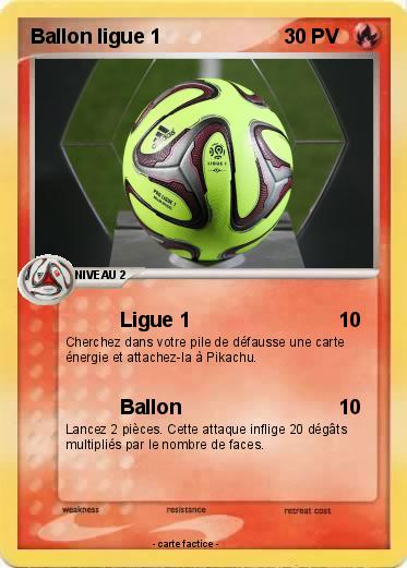 Pokemon Ballon ligue 1