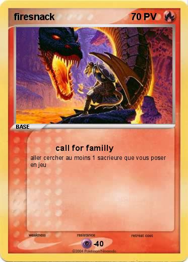 Pokemon firesnack