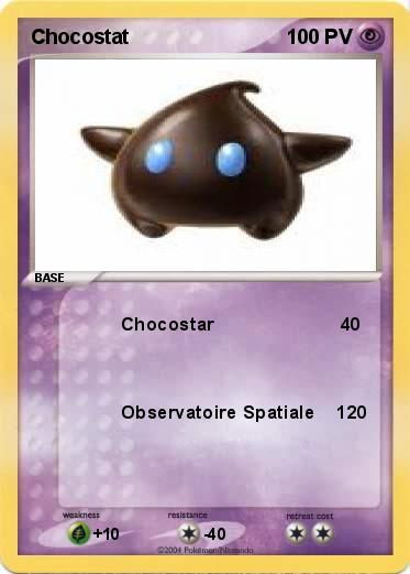 Pokemon Chocostat