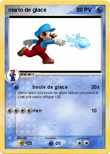 Pokemon mario de glace