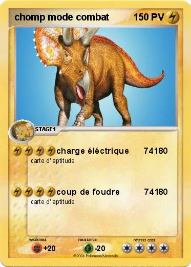 Pokemon chomp mode combat