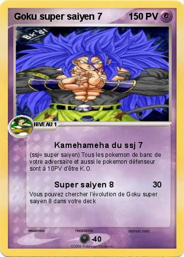 Pokemon Goku super saiyen 7