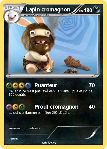 Pokemon Lapin cromagnon