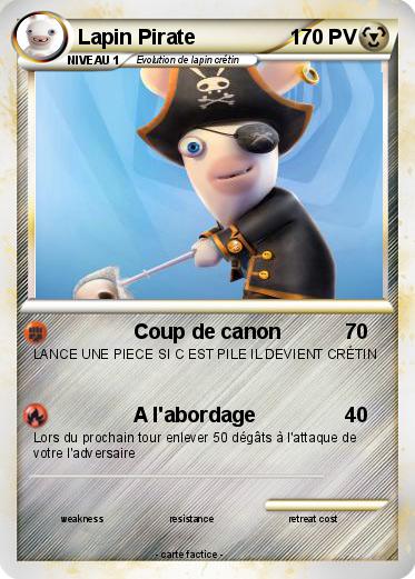 Pokemon Lapin Pirate
