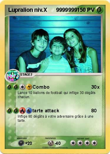 Pokemon Lupralion niv.X      9999999