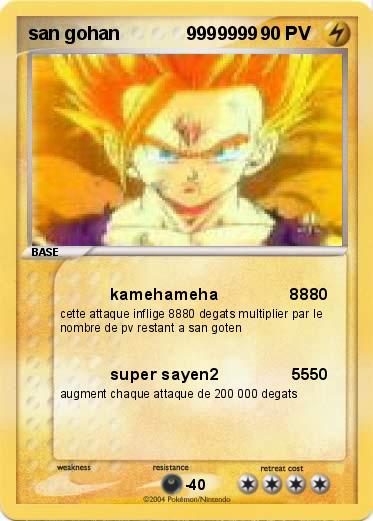 Pokemon san gohan             9999999