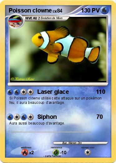 Pokemon Poisson clowne