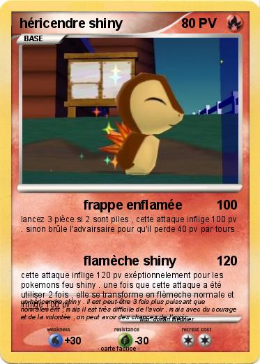 Pokemon héricendre shiny