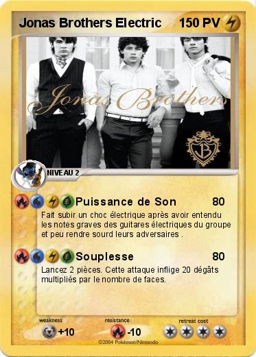 Pokemon Jonas Brothers Electric