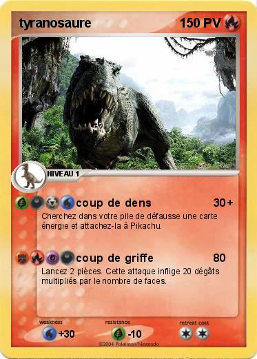 Pokemon tyranosaure