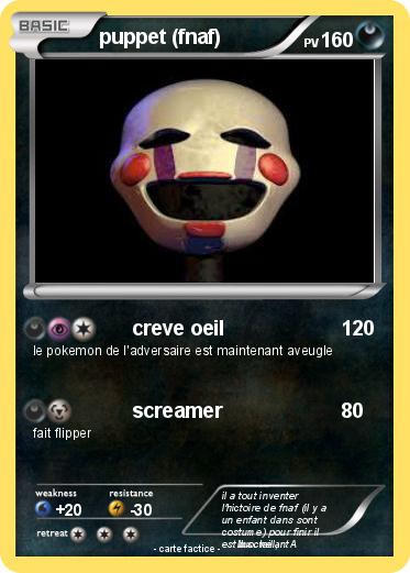 Pokemon puppet (fnaf)