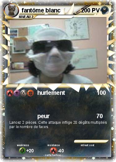 Pokemon fantôme blanc