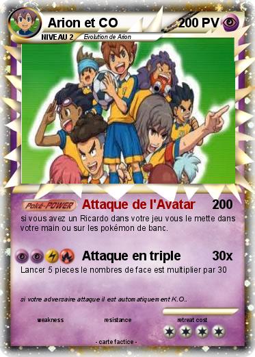 Pokemon Arion et CO