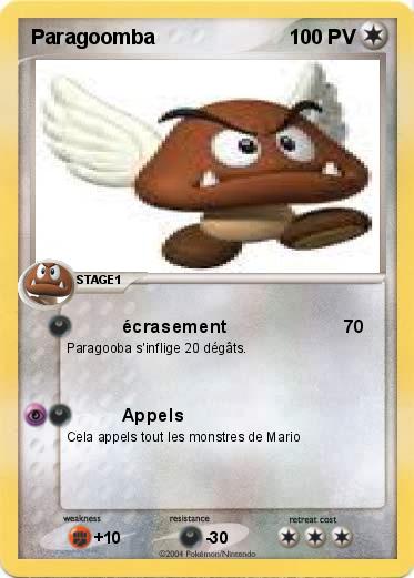 Pokemon Paragoomba