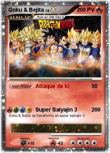Pokemon Goku & Bejita