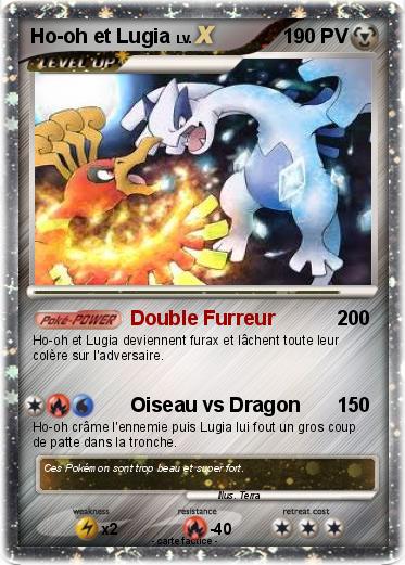 Pokemon Ho-oh et Lugia