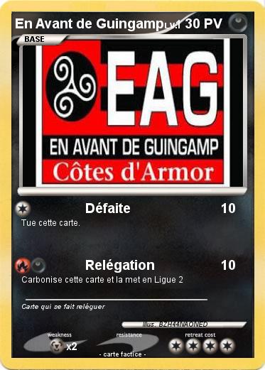 Pokemon En Avant de Guingamp