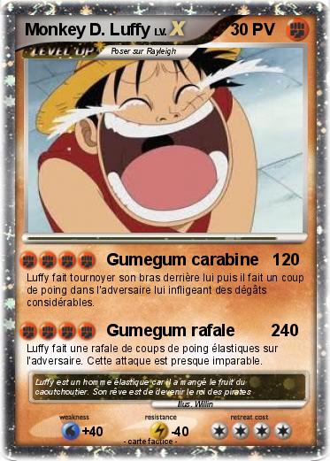 Pokemon Monkey D. Luffy