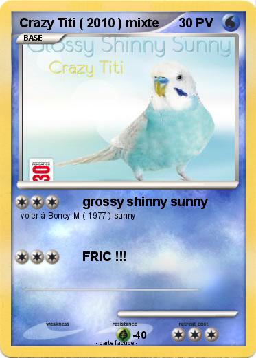 Pokemon Crazy Titi ( 2010 ) mixte