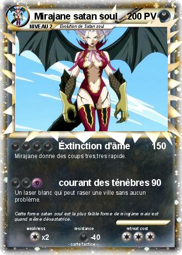 Pokemon Mirajane satan soul