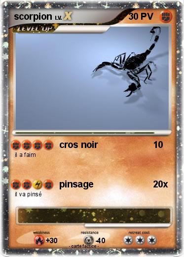 Pokemon scorpion