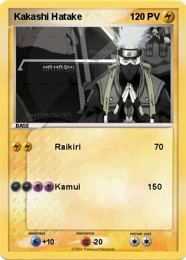 Pokemon Kakashi Hatake