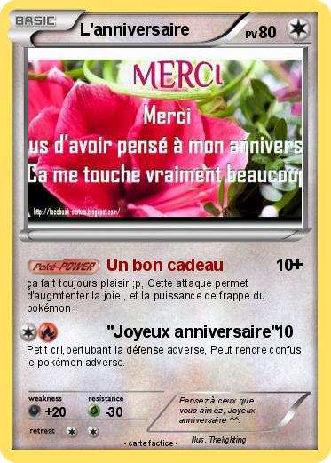 Pokemon L'anniversaire