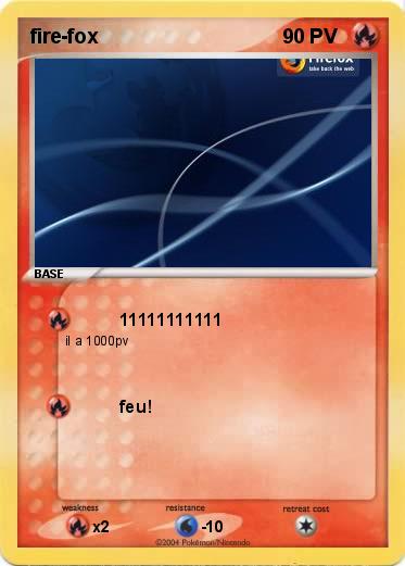 Pokemon fire-fox