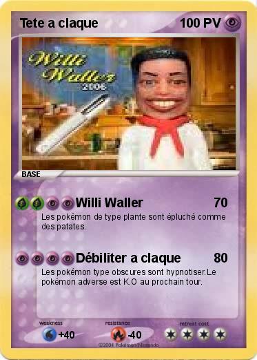 Pokemon Tete a claque