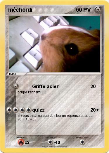 Pokemon mèchordi