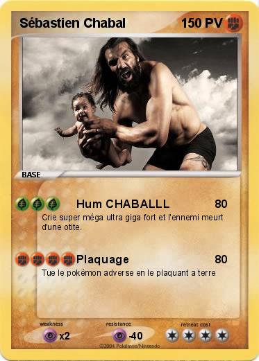 Pokemon Sébastien Chabal