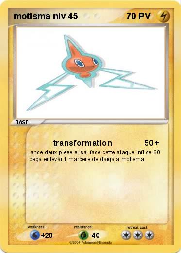 Pokemon motisma niv 45