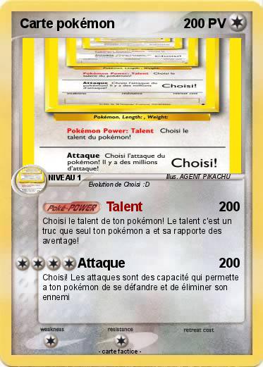 Pokemon Carte pokémon