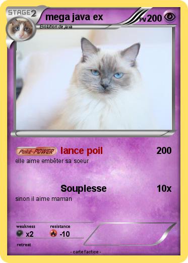 Pokemon mega java ex