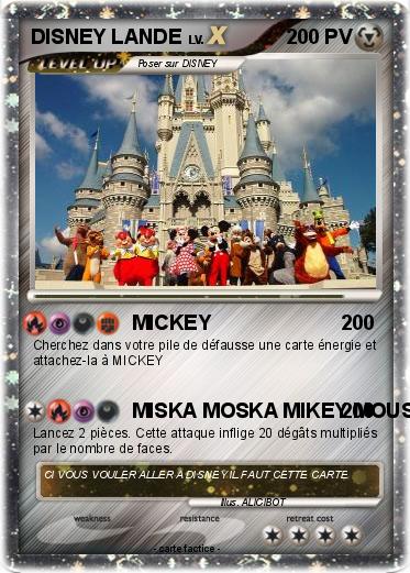 Pokemon DISNEY LANDE