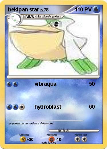 Pokemon bekipan star