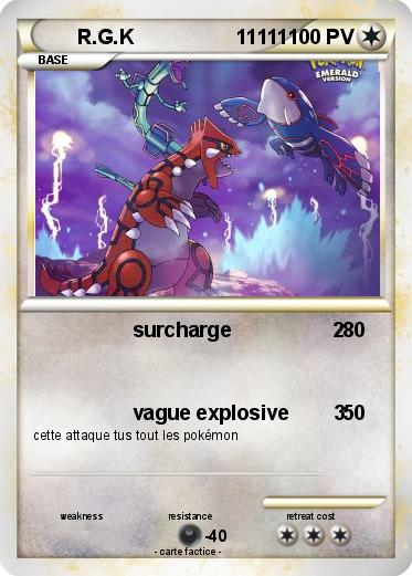 Pokemon R.G.K                  11111