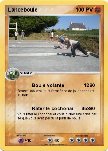 Pokemon Lanceboule 