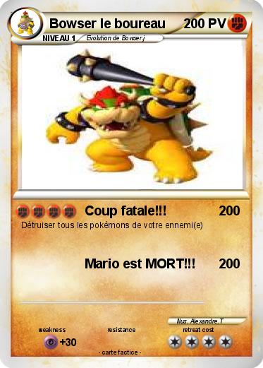 Pokemon Bowser le boureau