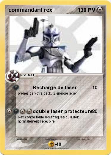 Pokemon commandant rex