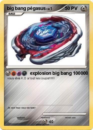 Pokemon big bang pégasus