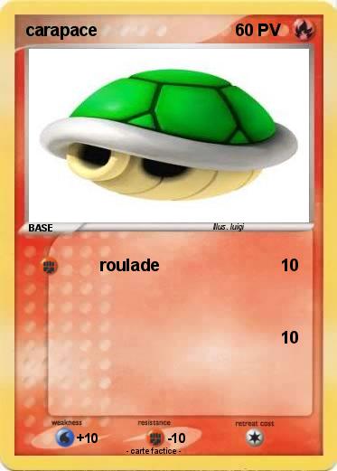 Pokemon carapace