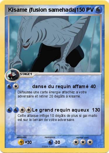Pokemon Kisame (fusion samehada) 